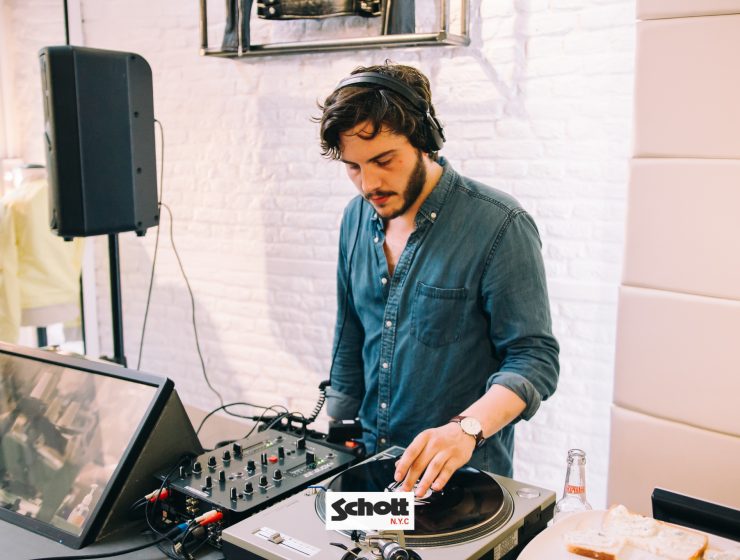 DJ Inauguration Schott Store Lille