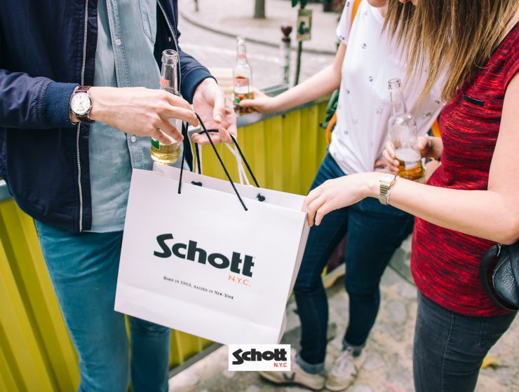 Sac boutique schott dans le nord